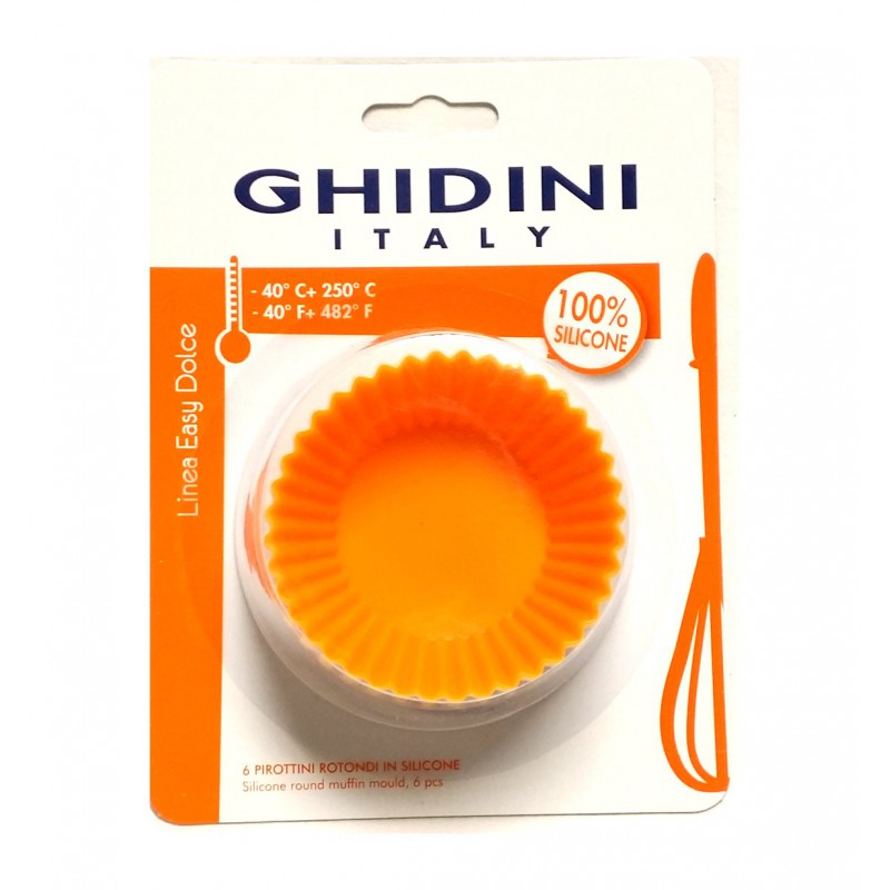 Linea pasta e dolci: Pirottini in silicone Ghidini