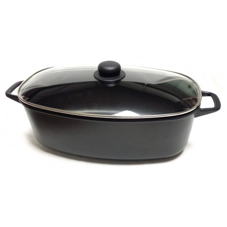 Casseruola ovale grande Fusione Offerta Stock