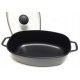 Casseruola ovale grande Fusione Offerta Stock