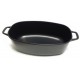 Casseruola ovale grande Fusione Offerta Stock