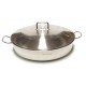 Tegame acciaio inox professionale cm. 40 mod. ARIAN