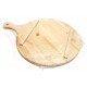 Tagliere da polenta in legno Abete Ø cm.35