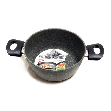 Casseruola 1 Manico NaturalStone Induzione Ø cm.16